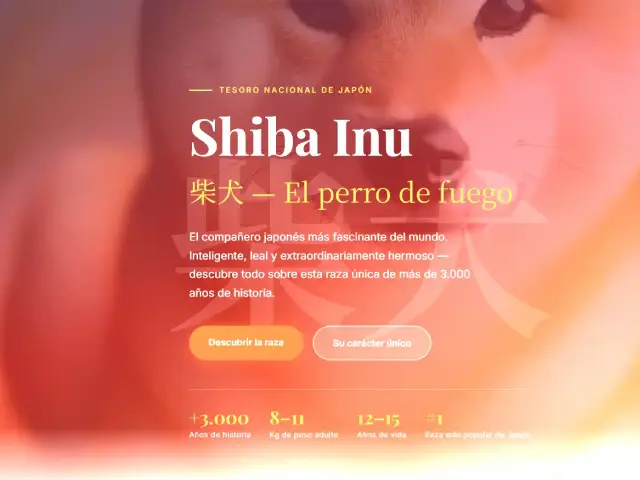 Captura web Shiba Inu